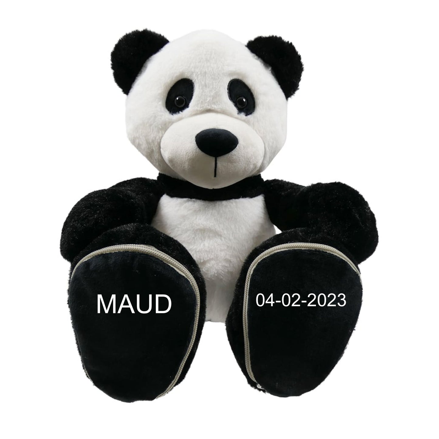 Knuffel | PANDA met naam en geboortedatum
