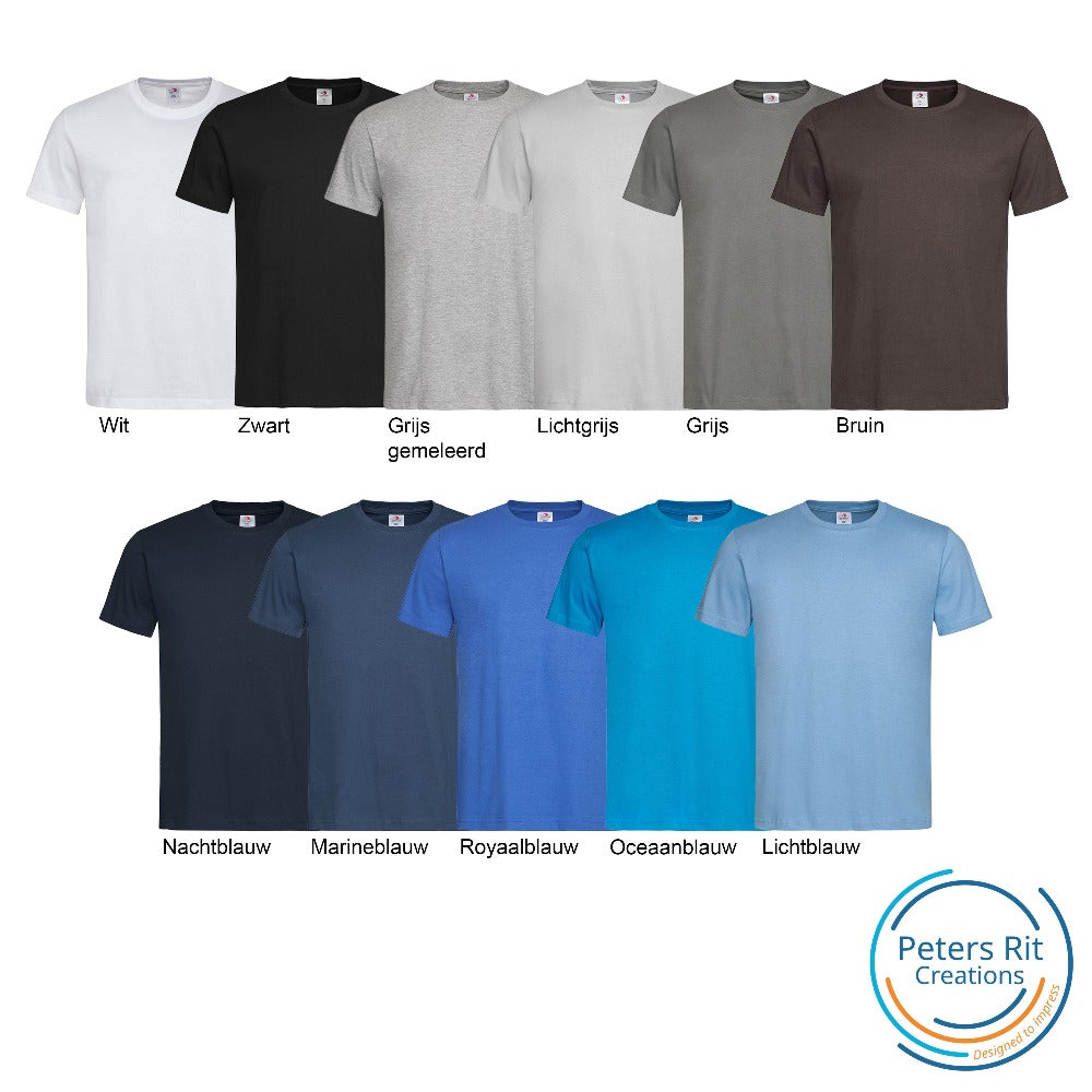 Heren T-shirt R-hals korte mouwen | MEOWIE CHRISTMAS