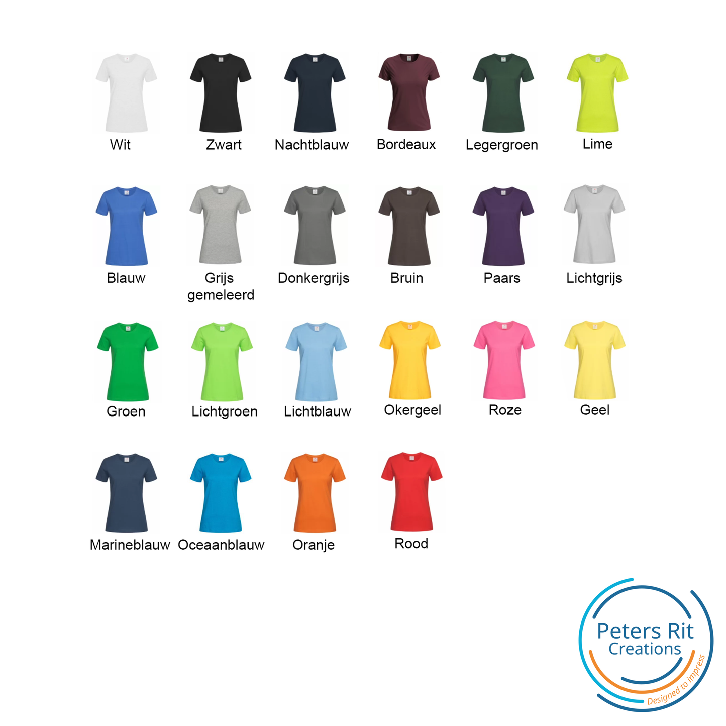 Dames T-shirt R-hals korte mouw | FOR THE LOVE OF HALLOWEEN