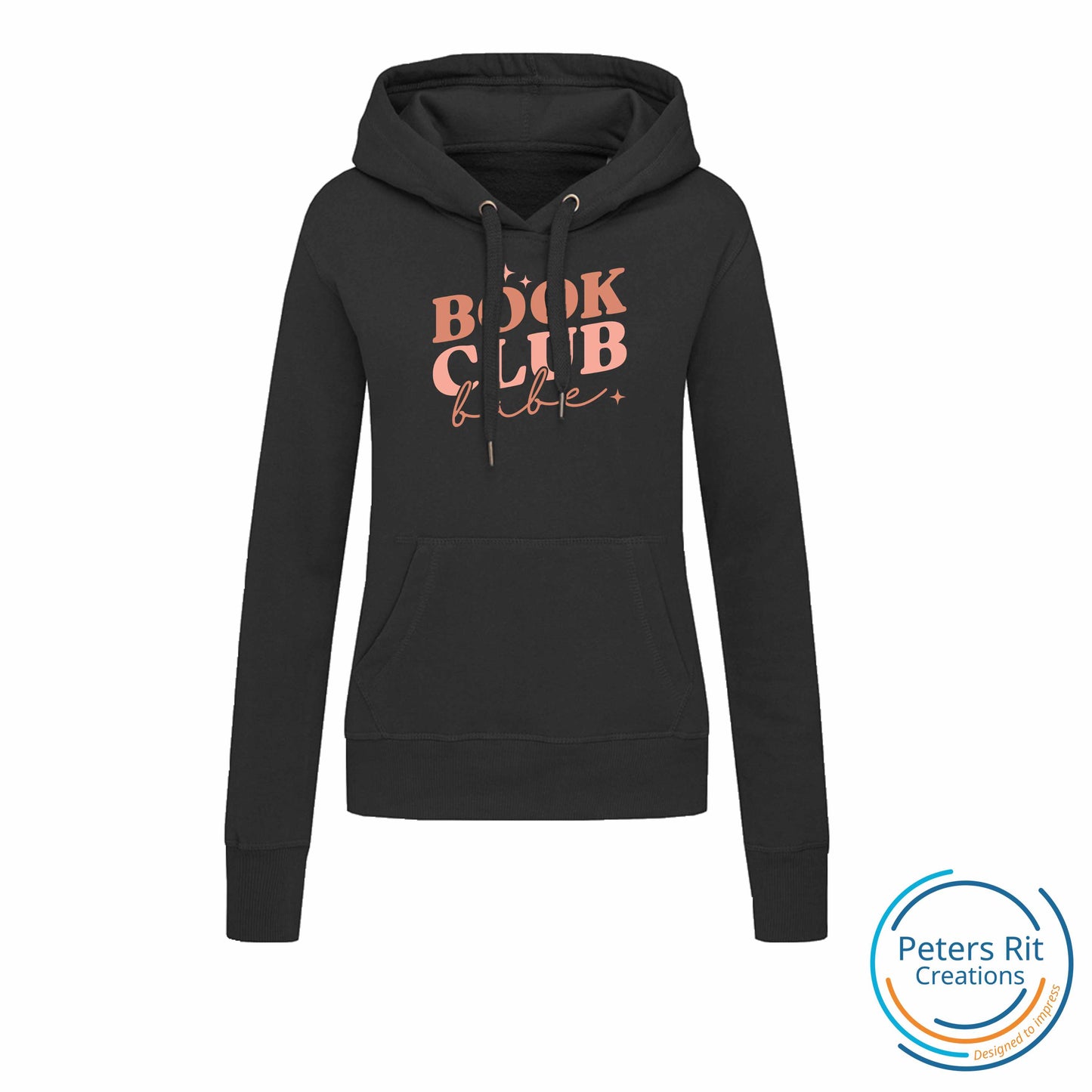 Dames sweatshirt hoodie | BOOK CLUB BABE