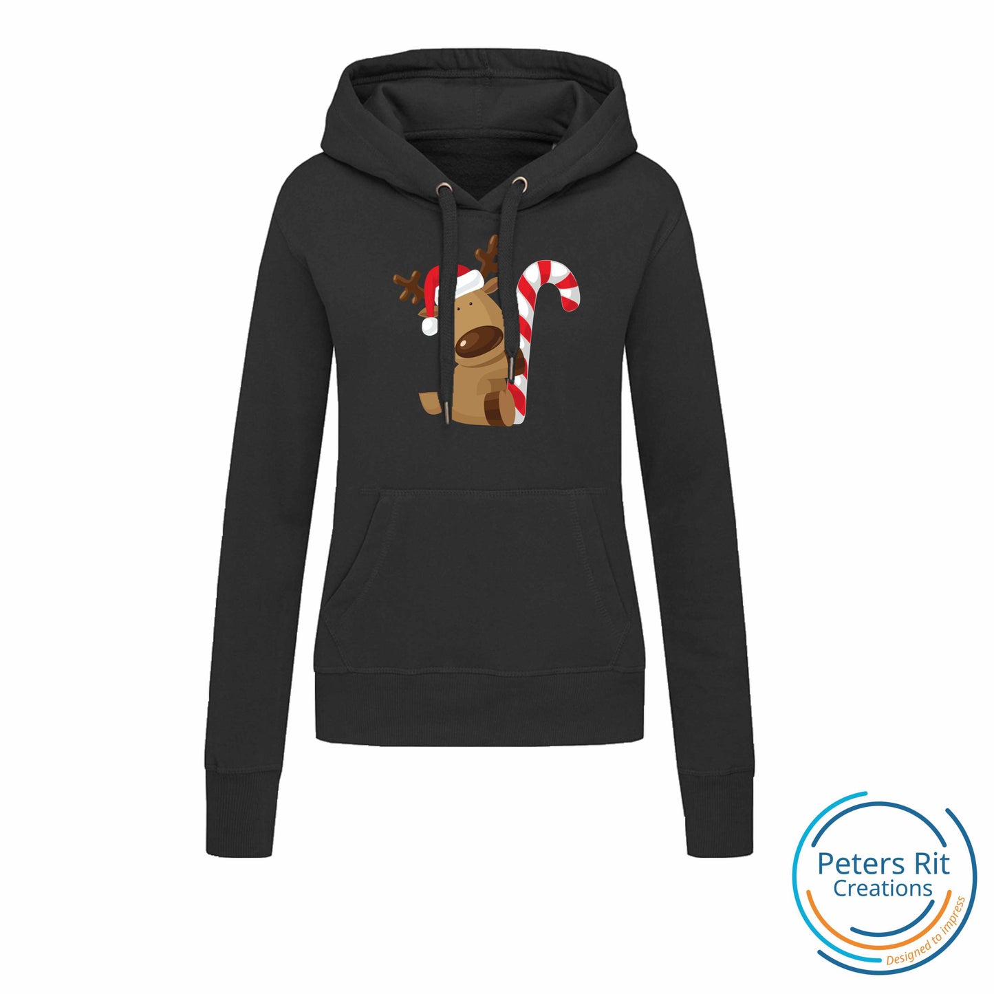 Dames sweatshirt hoodie | RENDIER MET ZUURSTOK