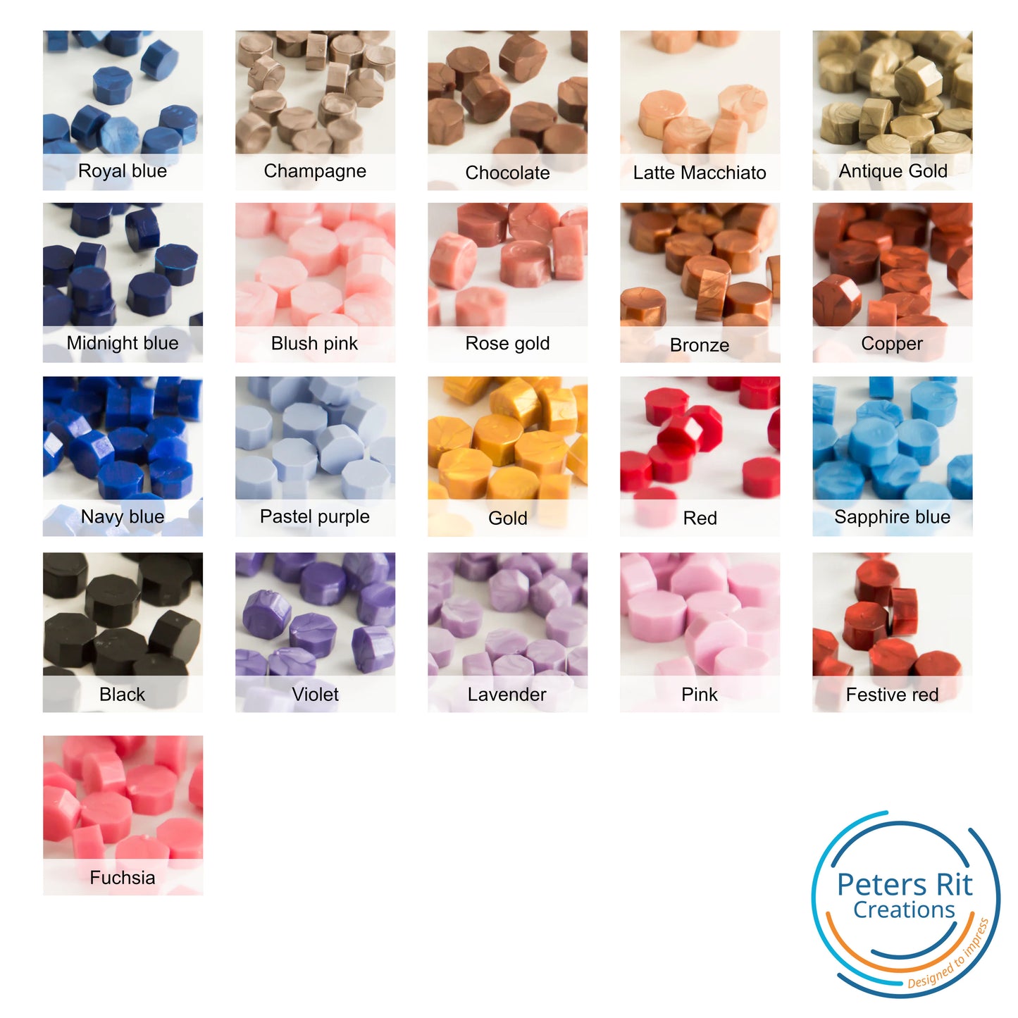 Wax/lak zegels | VEEL LIEFS