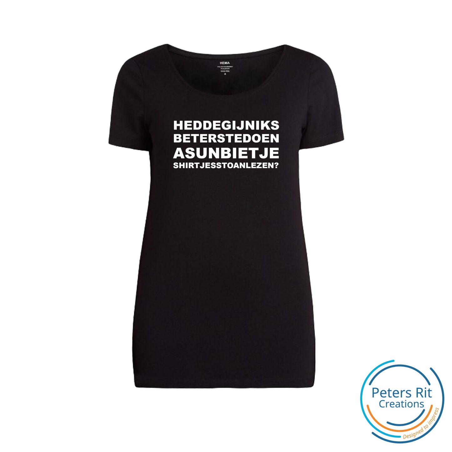 Dames T-shirt R-hals korte mouwen | NIKS BETERS DAN SHIRTJES LEZEN