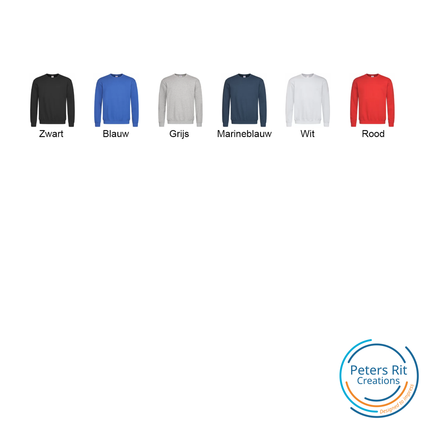 Heren sweatshirt | JOUW LOGO