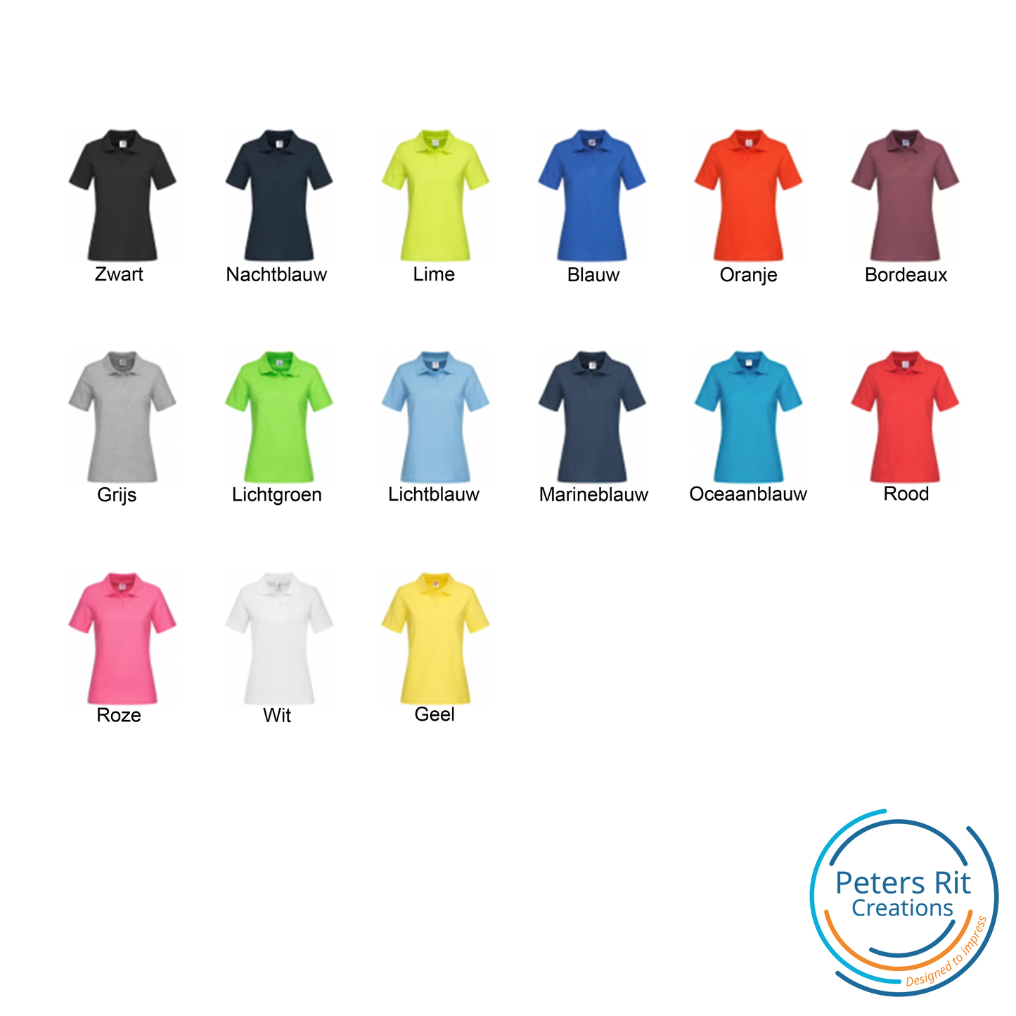 Dames polo shirt | JOUW LOGO