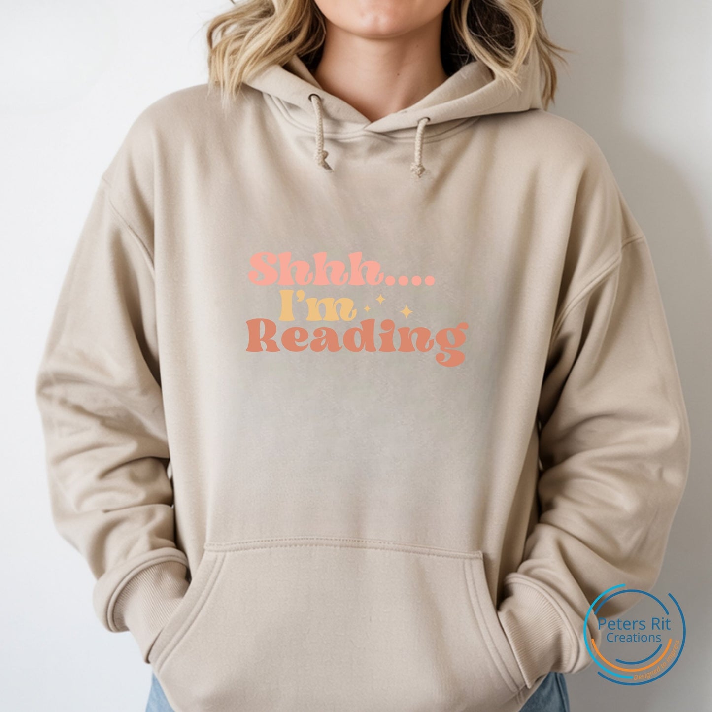 Dames hoodie | I'M READING