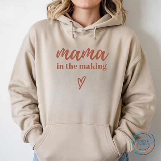Dames hoodie | MAMA IN THE MAKING