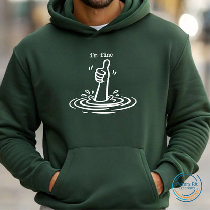 Hoodie unisex | I'M FINE