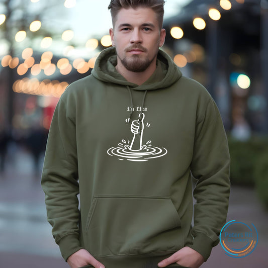 Hoodie unisex | I'M FINE