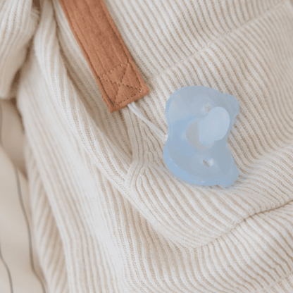 Speenkoord met clip | Caramel
