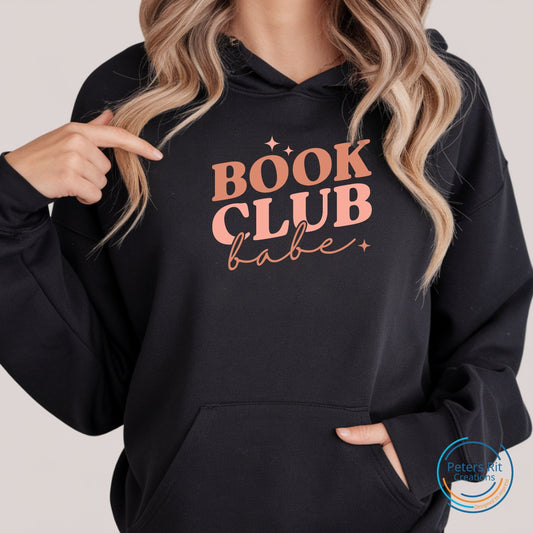 Dames hoodie | BOOK CLUB BABE