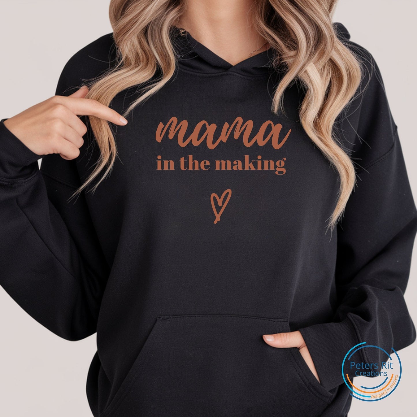 Dames hoodie | MAMA IN THE MAKING