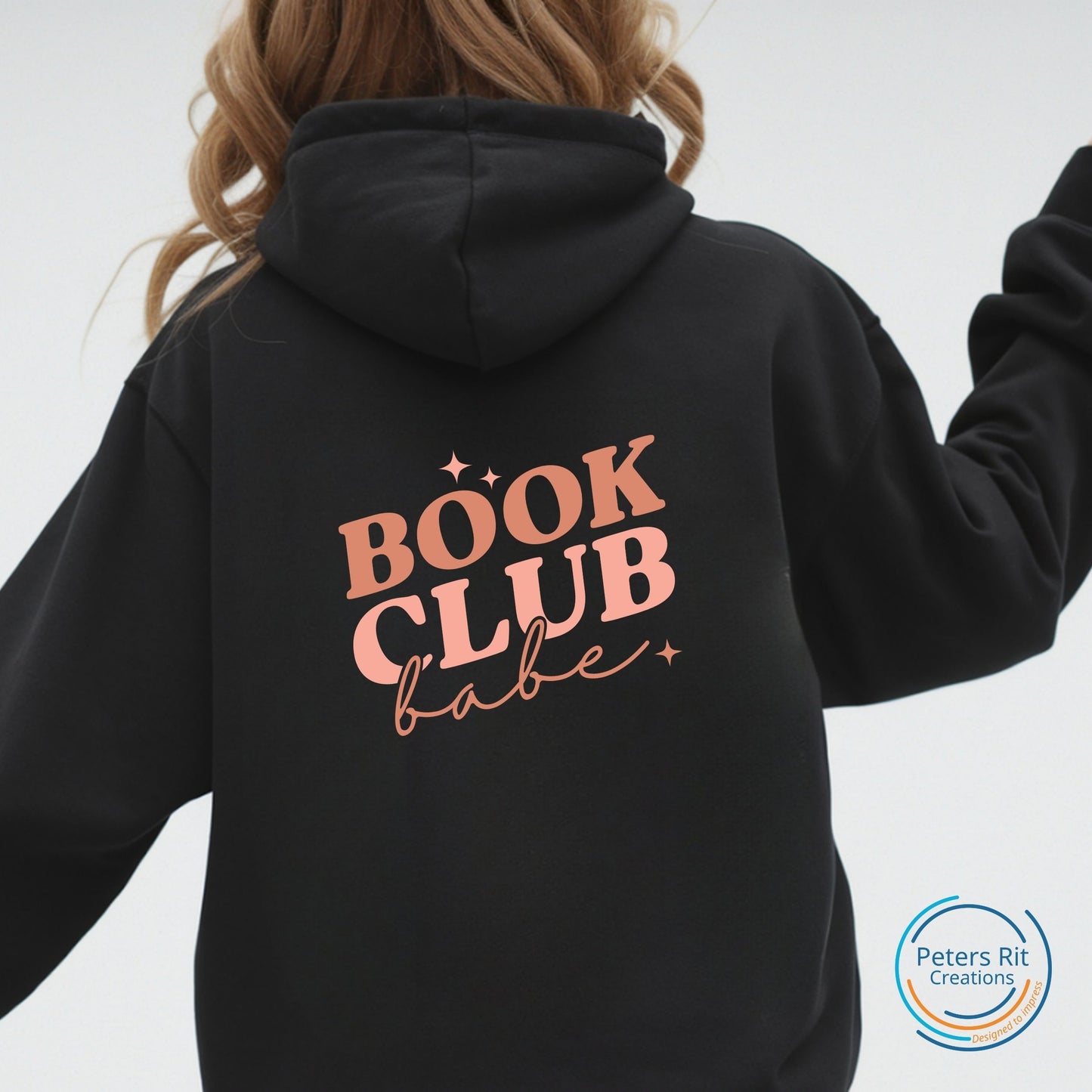 Dames hoodie | BOOK CLUB BABE