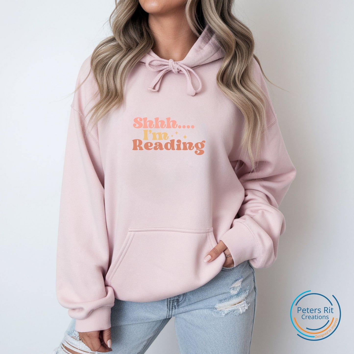 Dames hoodie | I'M READING
