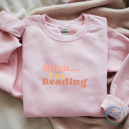Sweatshirt unisex | I'M READING