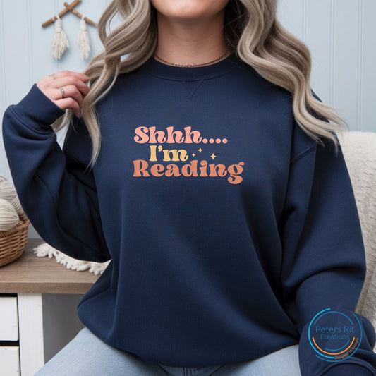 Sweatshirt unisex | I'M READING
