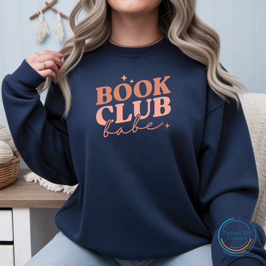 Sweatshirt unisex | BOOK CLUB BABE