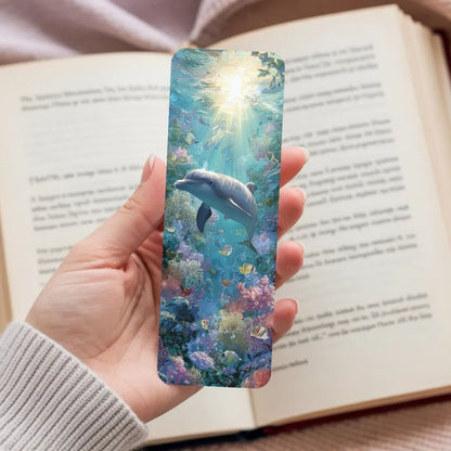 Boekenlegger | set dolfijnen