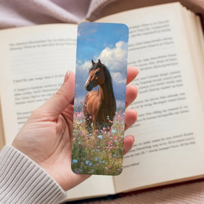Boekenlegger | set paarden