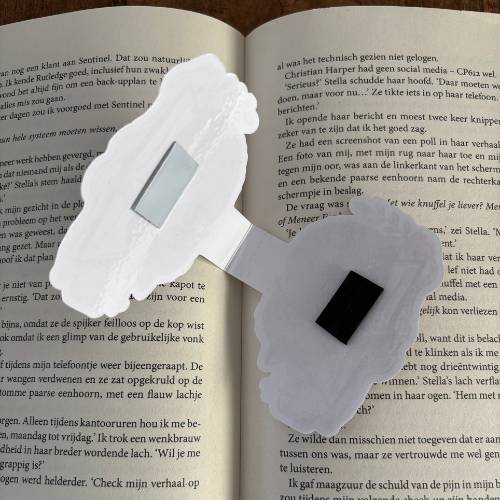 Boekenlegger magneet | September