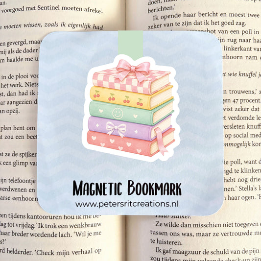 Boekenlegger magneet | Stapel boeken
