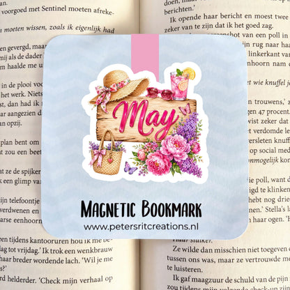 Boekenlegger magneet | May