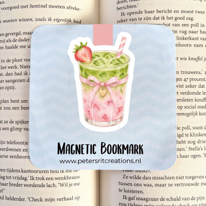 Boekenlegger magneet | Matcha