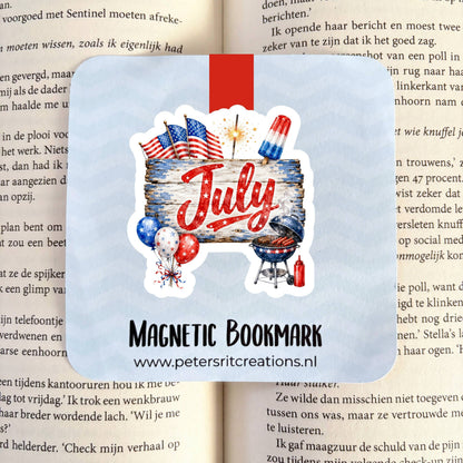 Boekenlegger magneet | July
