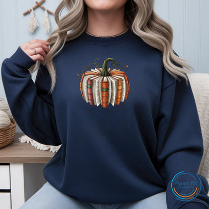 Sweatshirt unisex | HALLOWEEN FALL BOOK PUMPKIN