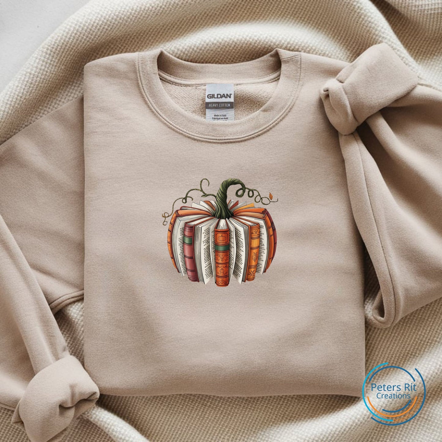 Sweatshirt unisex | HALLOWEEN FALL BOOK PUMPKIN