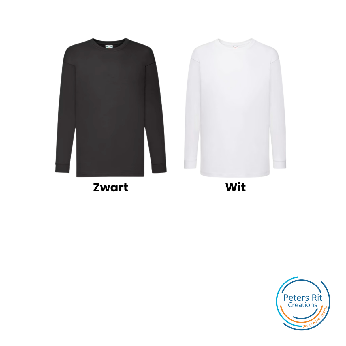 Kinder T-shirt lange mouwen | EIGEN LOGO