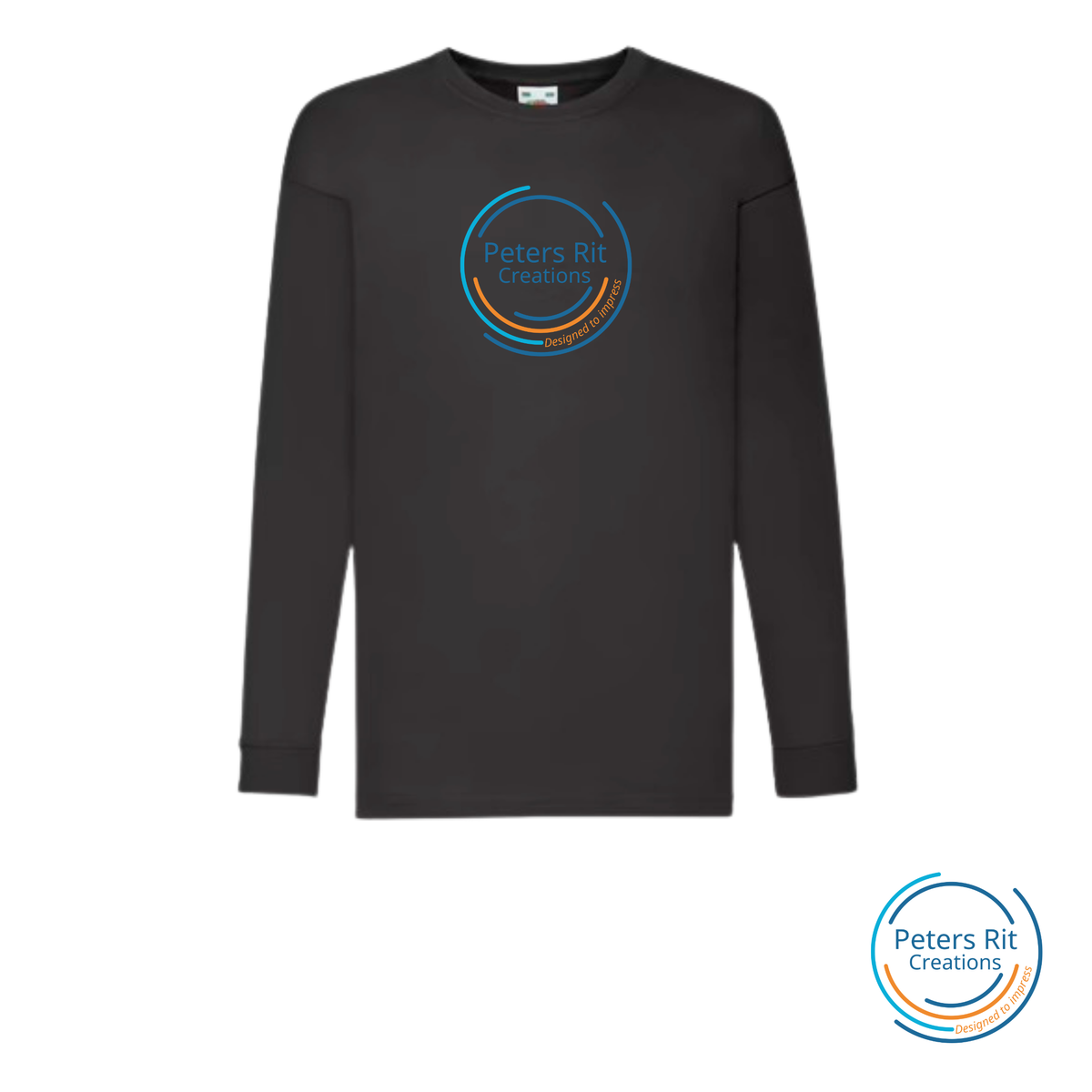 Kinder T-shirt lange mouwen | EIGEN LOGO