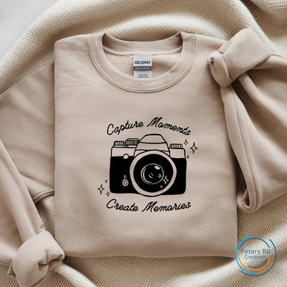 Sweatshirt unisex | CAPTURE MOMENTS CREATE MEMORIES