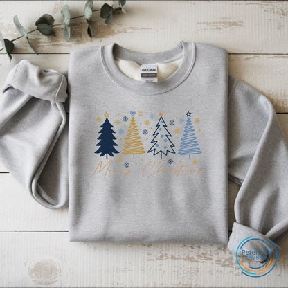 Sweatshirt unisex | MERRY CHRISTMAS TREES