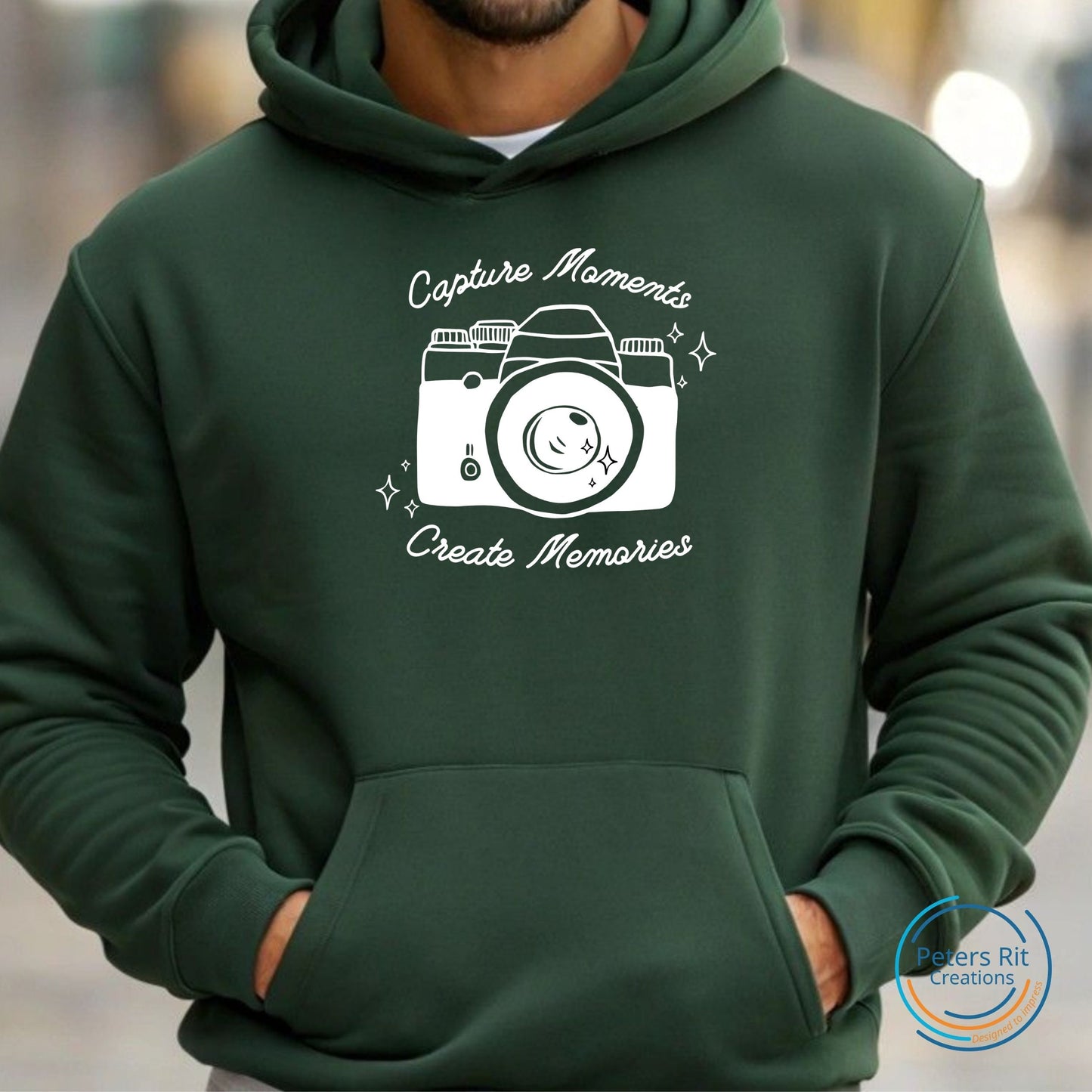 Hoodie unisex | CAPTURE MOMENTS CREATE MEMORIES