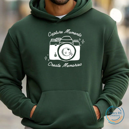 Hoodie unisex | CAPTURE MOMENTS CREATE MEMORIES