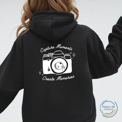 Hoodie unisex | CAPTURE MOMENTS CREATE MEMORIES