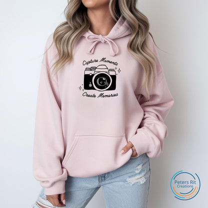 Hoodie unisex | CAPTURE MOMENTS CREATE MEMORIES