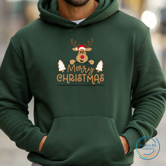 Hoodie unisex | MERRY CHRISTMAS RENDEER