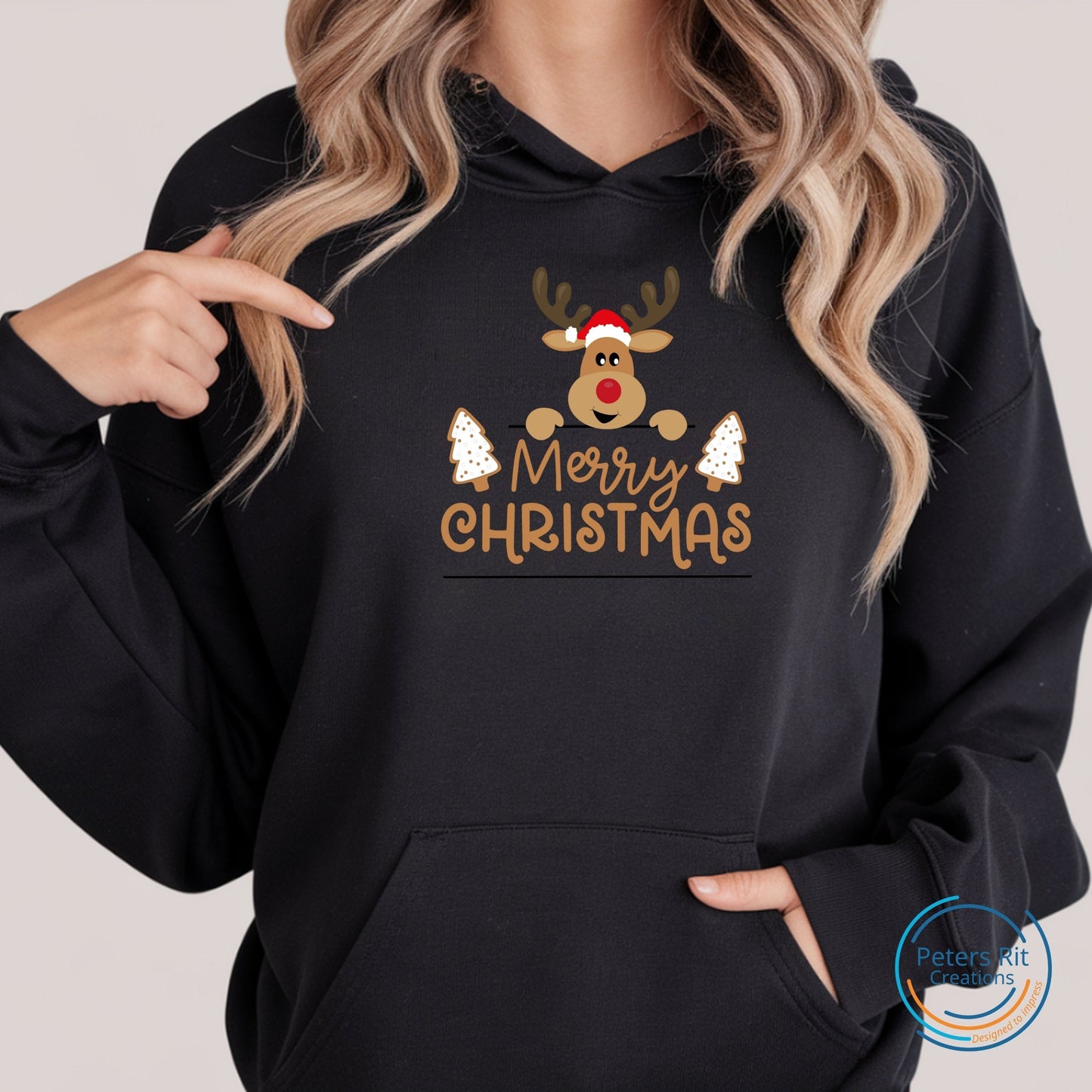 Hoodie unisex | MERRY CHRISTMAS RENDEER