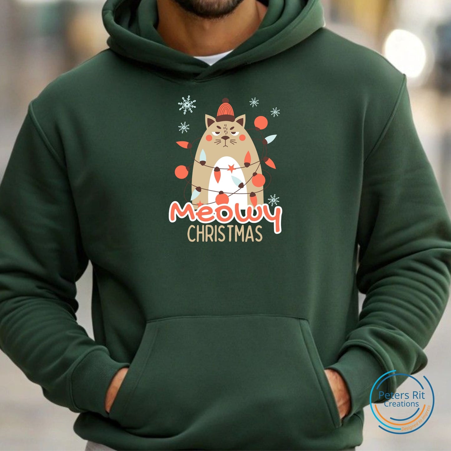 Hoodie unisex | MEOWY CHRISTMAS