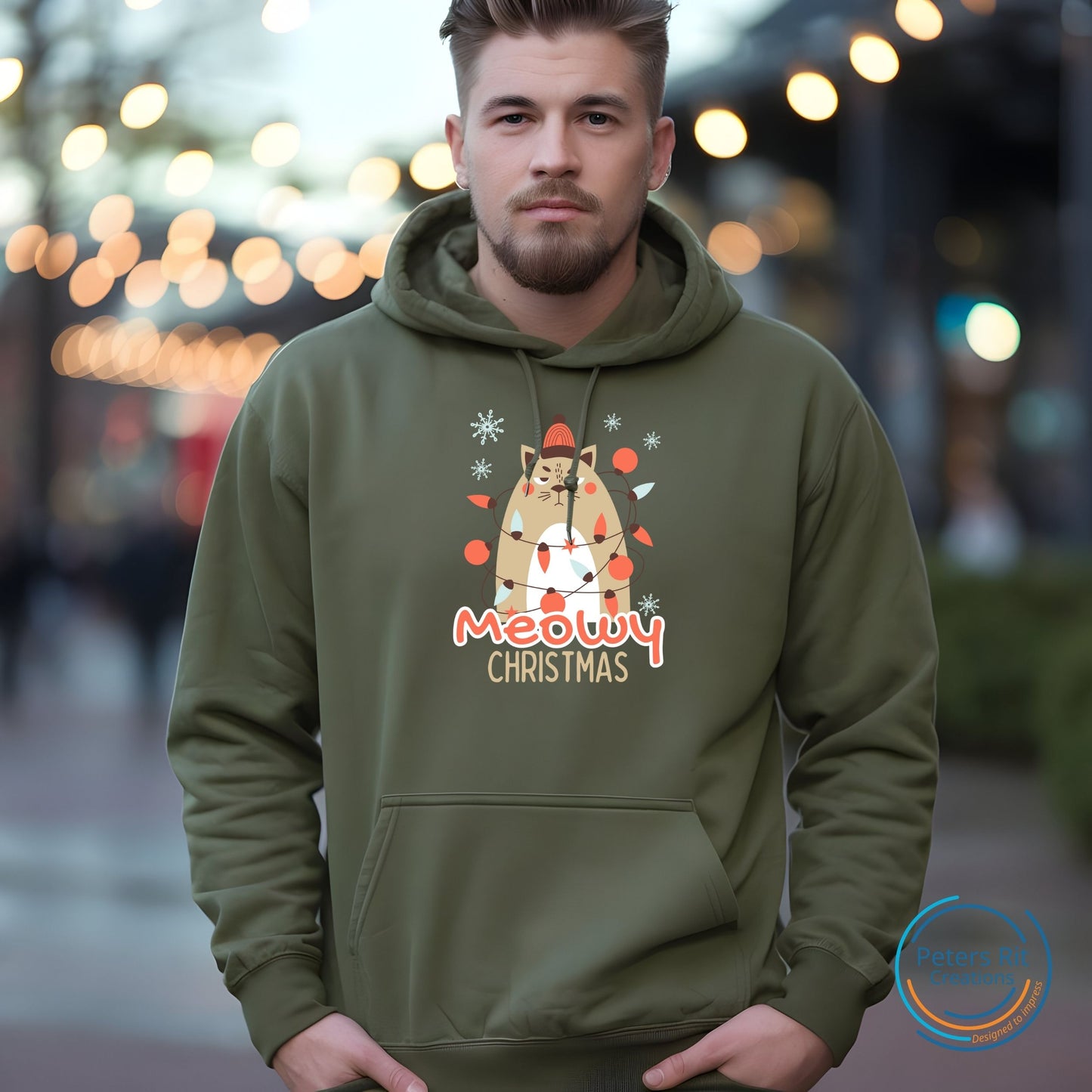 Hoodie unisex | MEOWY CHRISTMAS
