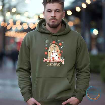 Hoodie unisex | MEOWY CHRISTMAS