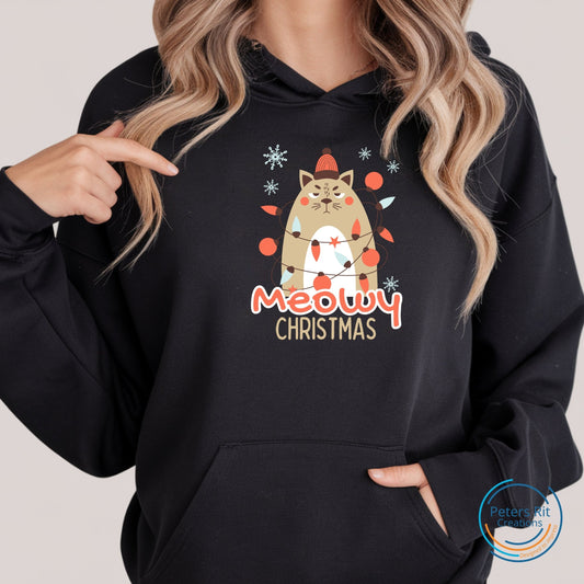 Hoodie unisex | MEOWY CHRISTMAS