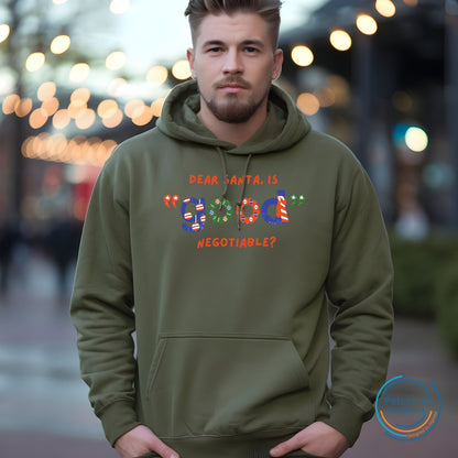 Hoodie unisex | SANTA IS GOOD NEGOTIABLE