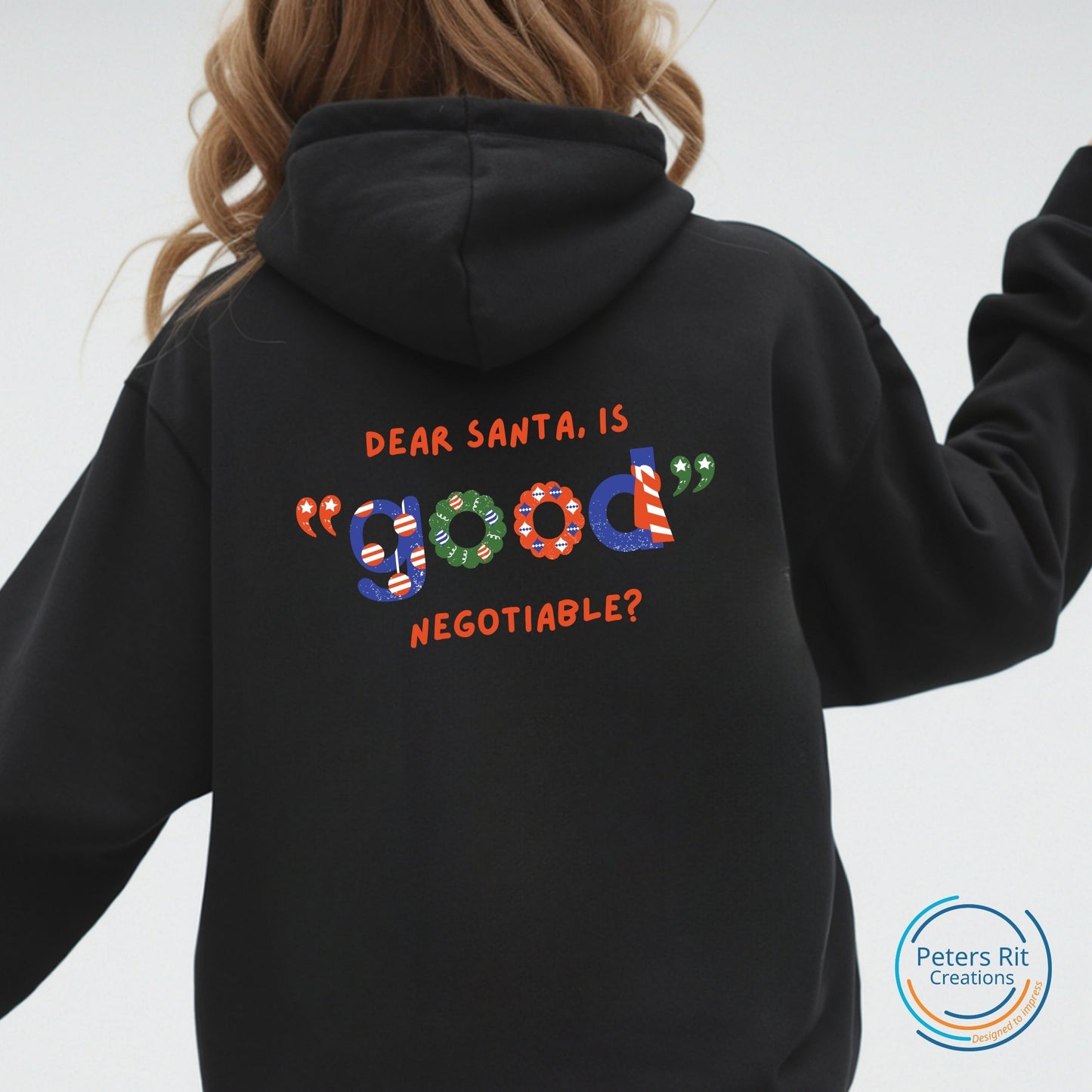 Hoodie unisex | SANTA IS GOOD NEGOTIABLE