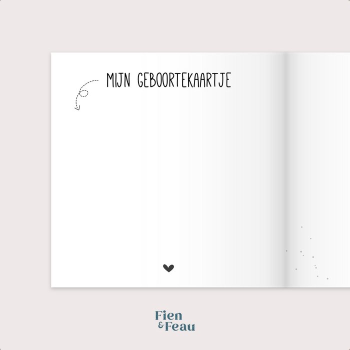 Invulboek baby eerste jaar beige