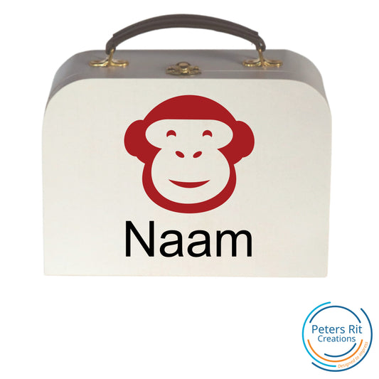 Koffer hout | AAP MET NAAM