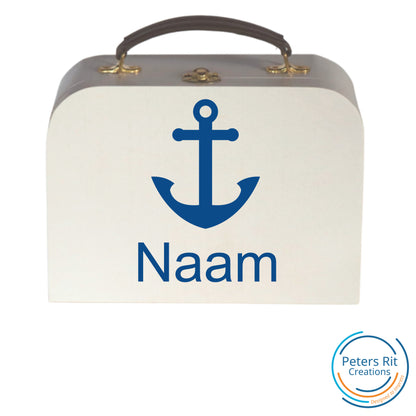 Koffer hout | ANKER MET NAAM