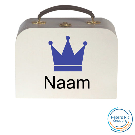 Koffer hout | KROON MET NAAM